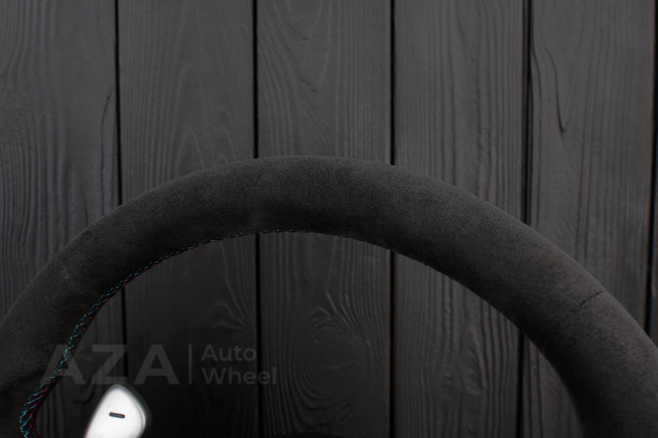 Steering wheel BMW E6X SMG Paddle Shift Alcantara/Flat bottom - Image 9