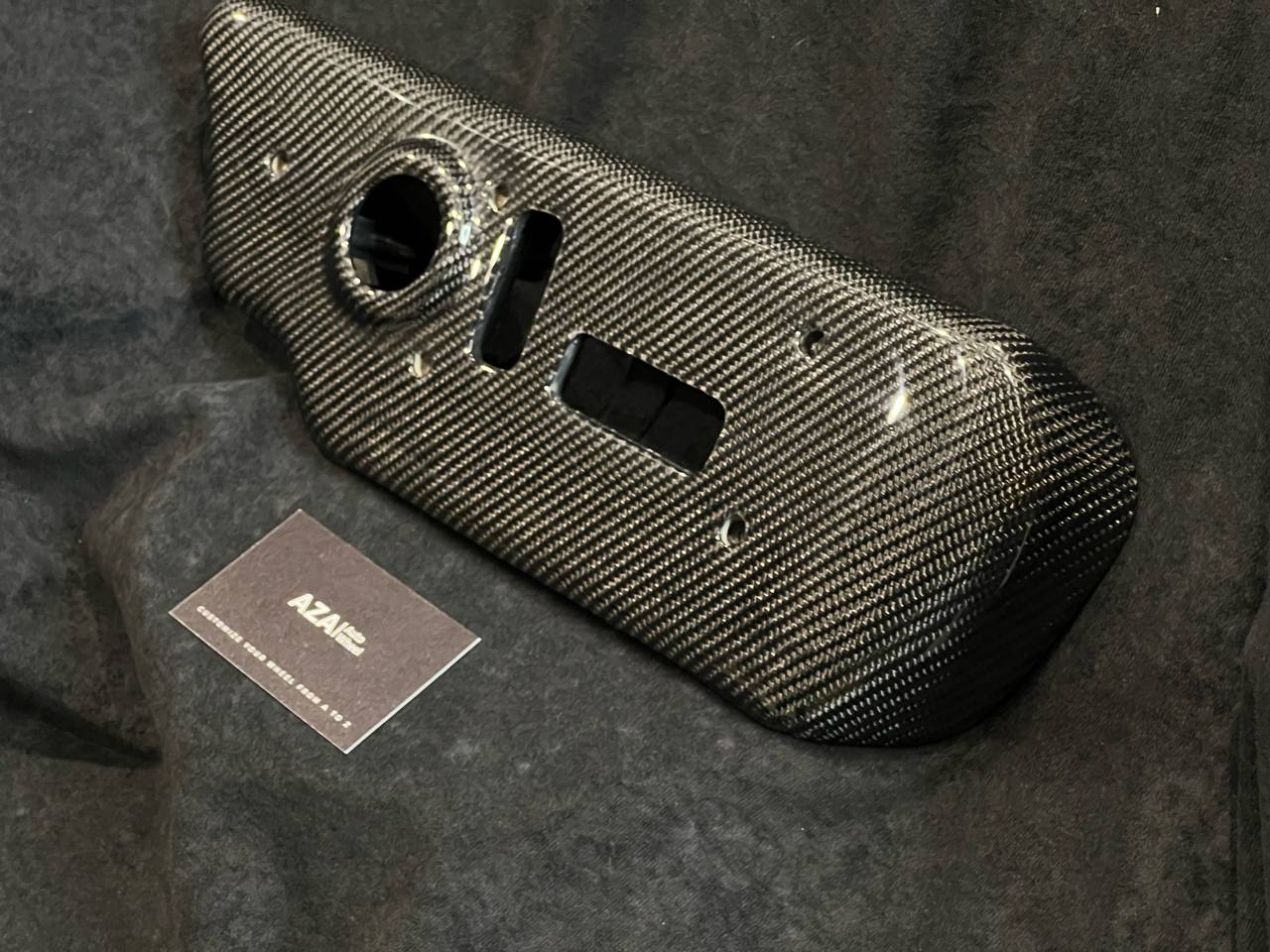 2003-2006 Silverado Sierra Yukon Avalanche Suburban Escalade PASSENGER seat switch trim bezel CARBON FIBER REPLACEMENT - Image 3