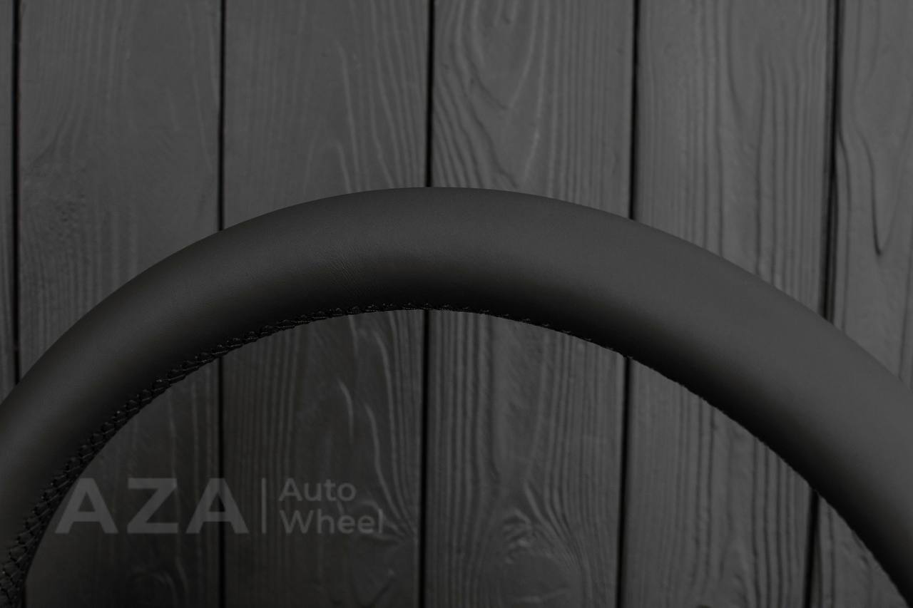 Steering wheel Square Body GM C/K/C10/C5/K5/K10/K20/K30 (1973-1987) Blazer, Silverado Italian Napa leather/Perforated leather (can be any color stitching and stripe) - Image 13