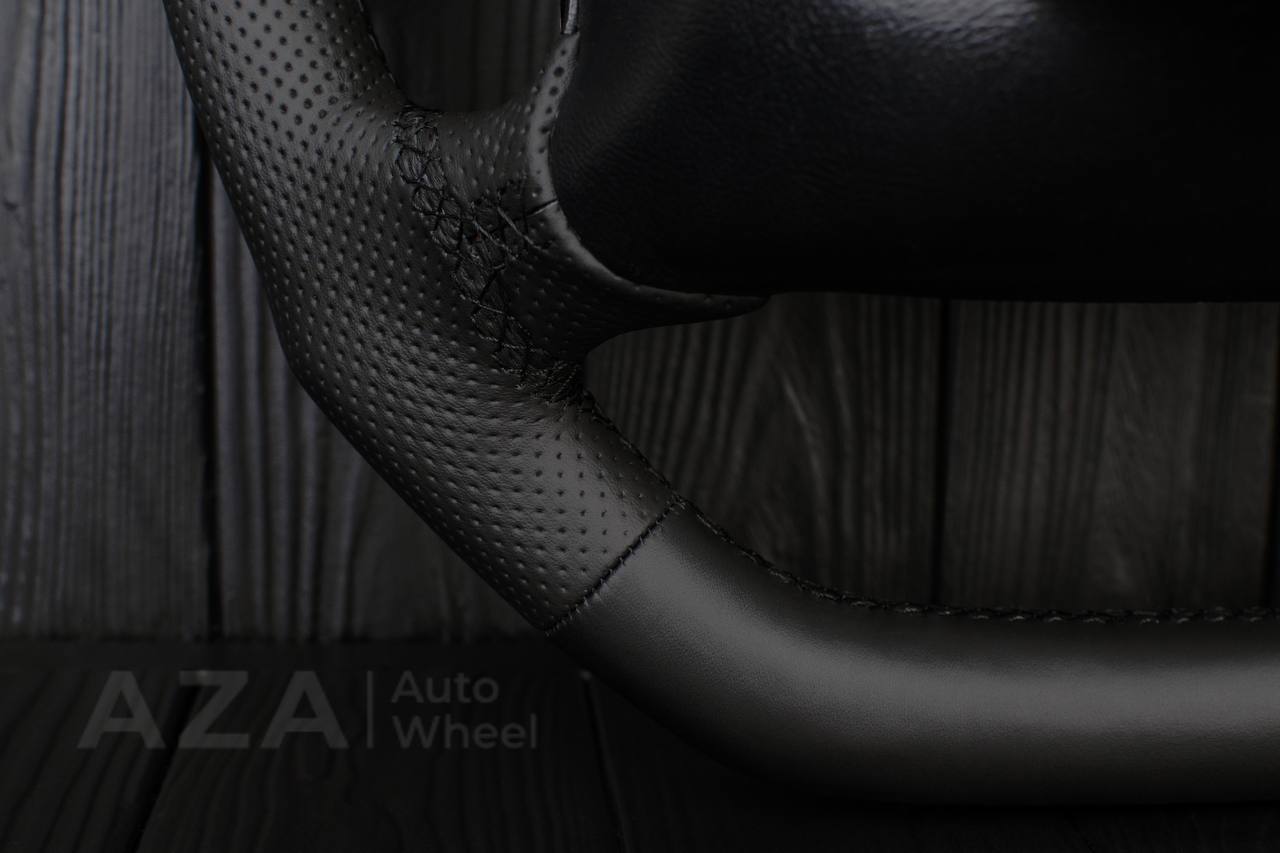 Steering wheel Ford F150/Bronco 1992-1996 Napa/Perforated leather/Led display (will only work with newer swap like Coyote) - Image 13