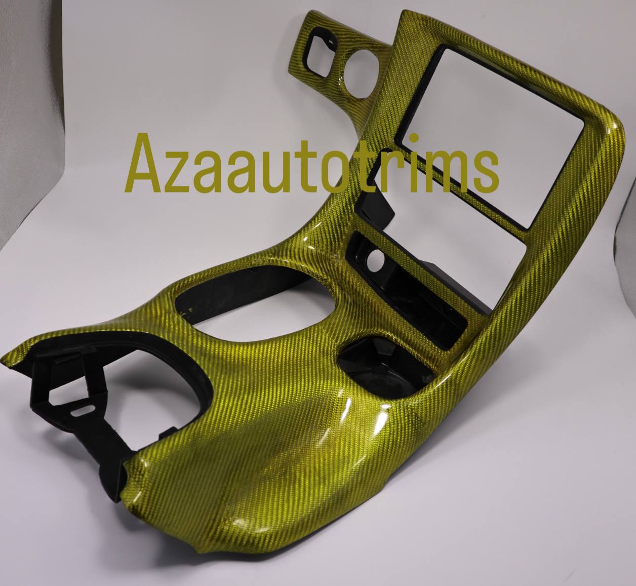 97-04 Chevy Corvette C5 Din Radio Center Dash Bezel Kit CARBON FIBER - Image 3
