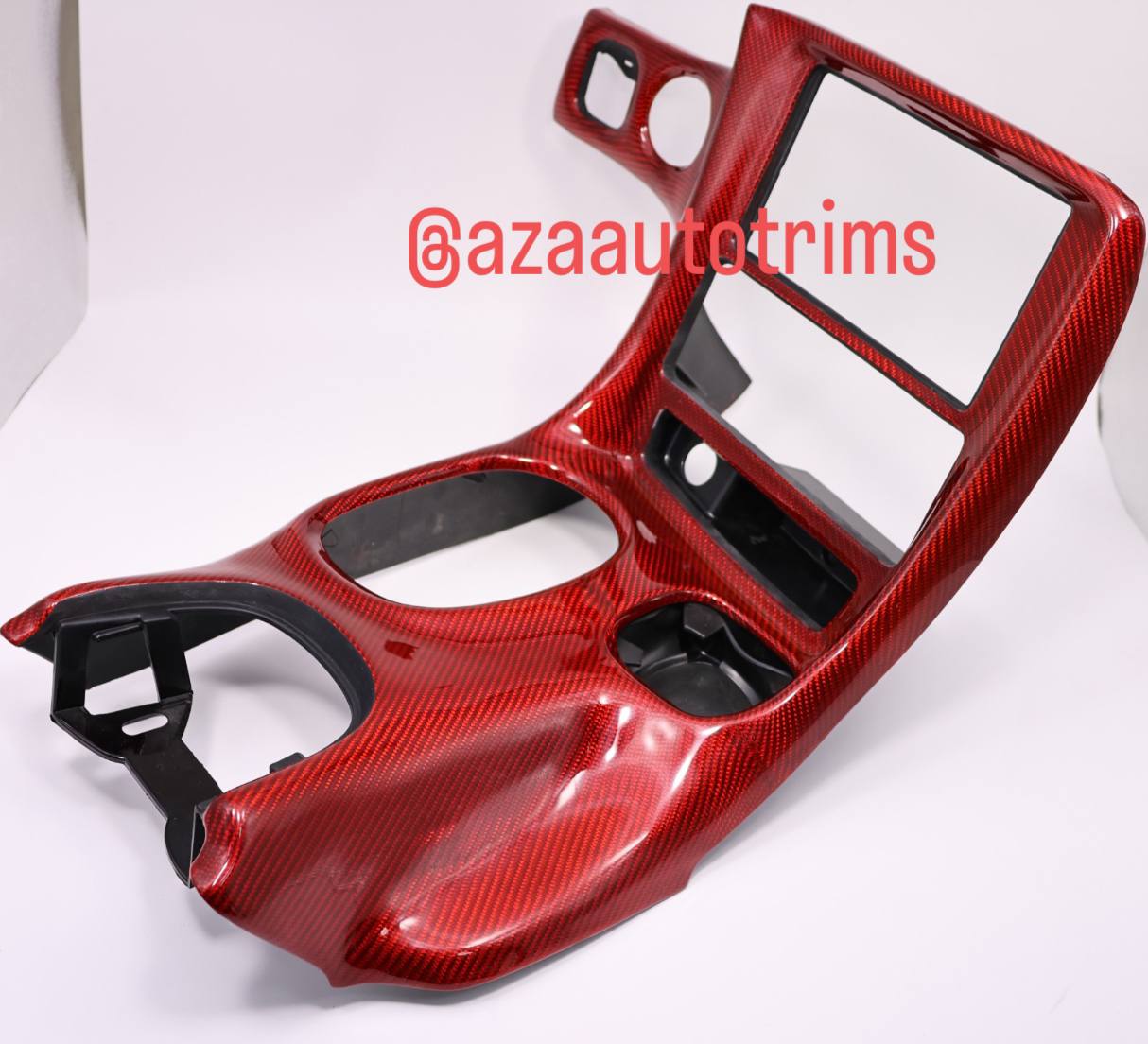 97-04 Chevy Corvette C5 Din Radio Center Dash Bezel Kit CARBON FIBER - Image 6