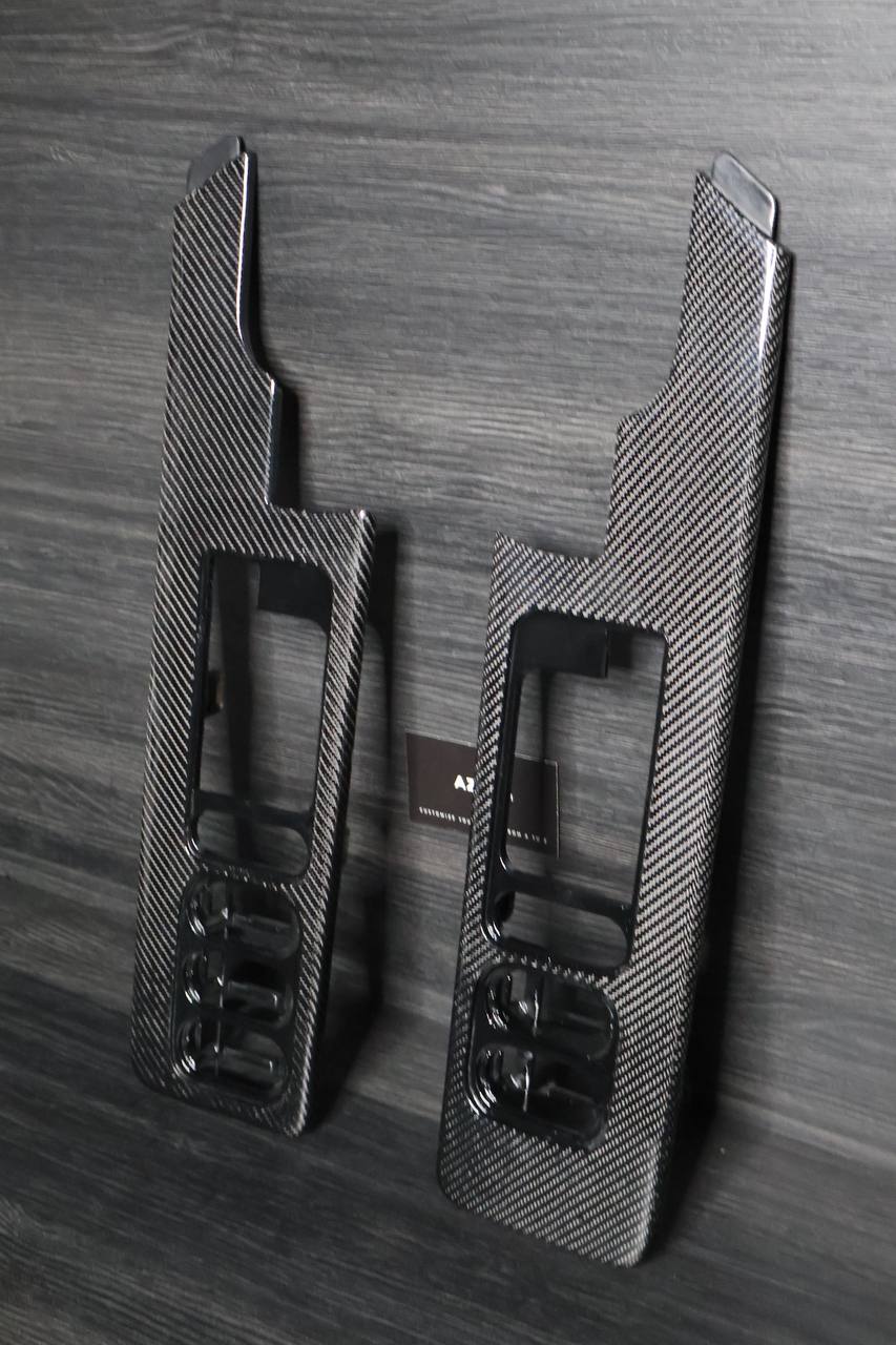 Carbon fiber 88-94 OBS Silverado/ Sierra Window switch trims - Image 2