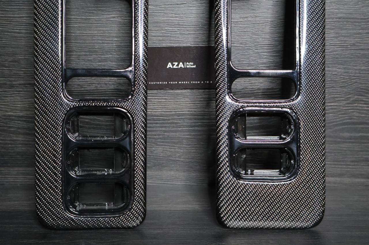 Carbon fiber 88-94 OBS Silverado/ Sierra Window switch trims - Image 4