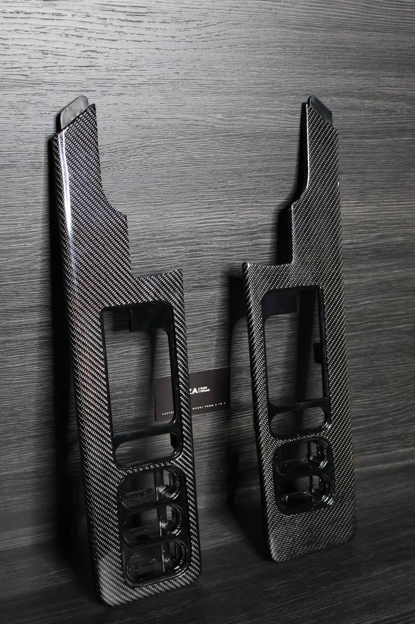 Carbon fiber 88-94 OBS Silverado/ Sierra Window switch trims - Image 5