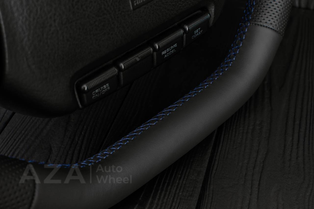 Steering wheel DODGE RAM 1994-1997 Napa italian leather/blue details (can be any color) - Image 10
