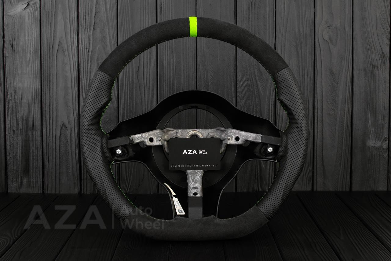 Steering wheel Dodge viper GEN2/3/4 Napa/Alcantara/Lime details (can be any color)