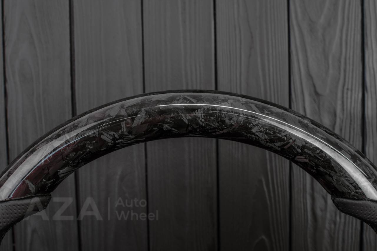 Steering wheel 98-2002 GM Silverado, Sierra, Escalade , Yukon, S10, Blazer, Tahoe, Suburban Forged Carbon fiber/Genuine leather - Image 11