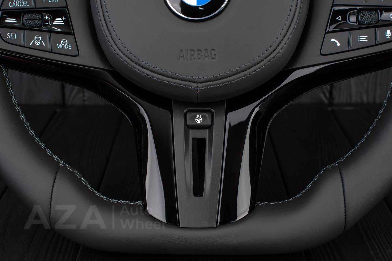 Steering wheel BMW G20 3 SERIES /G30 5 SERIES /G05 X5/G07 X7/G15 8 SERIES/G11 G12 7 SERIES Piano black trim/ leather - Image 5