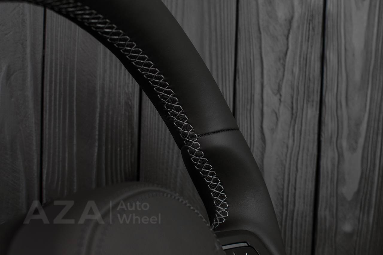 Steering wheel BMW G20 3 SERIES /G30 5 SERIES /G05 X5/G07 X7/G15 8 SERIES/G11 G12 7 SERIES Piano black trim/ leather - Image 9