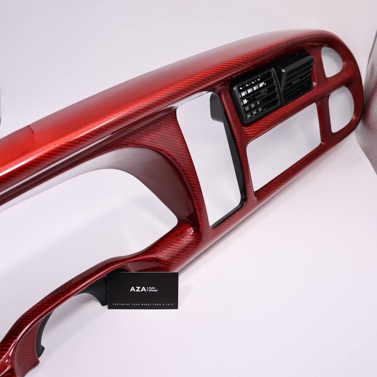 1998-2002 Dodge Ram DASH Bezel RED Carbon Fiber - Image 6