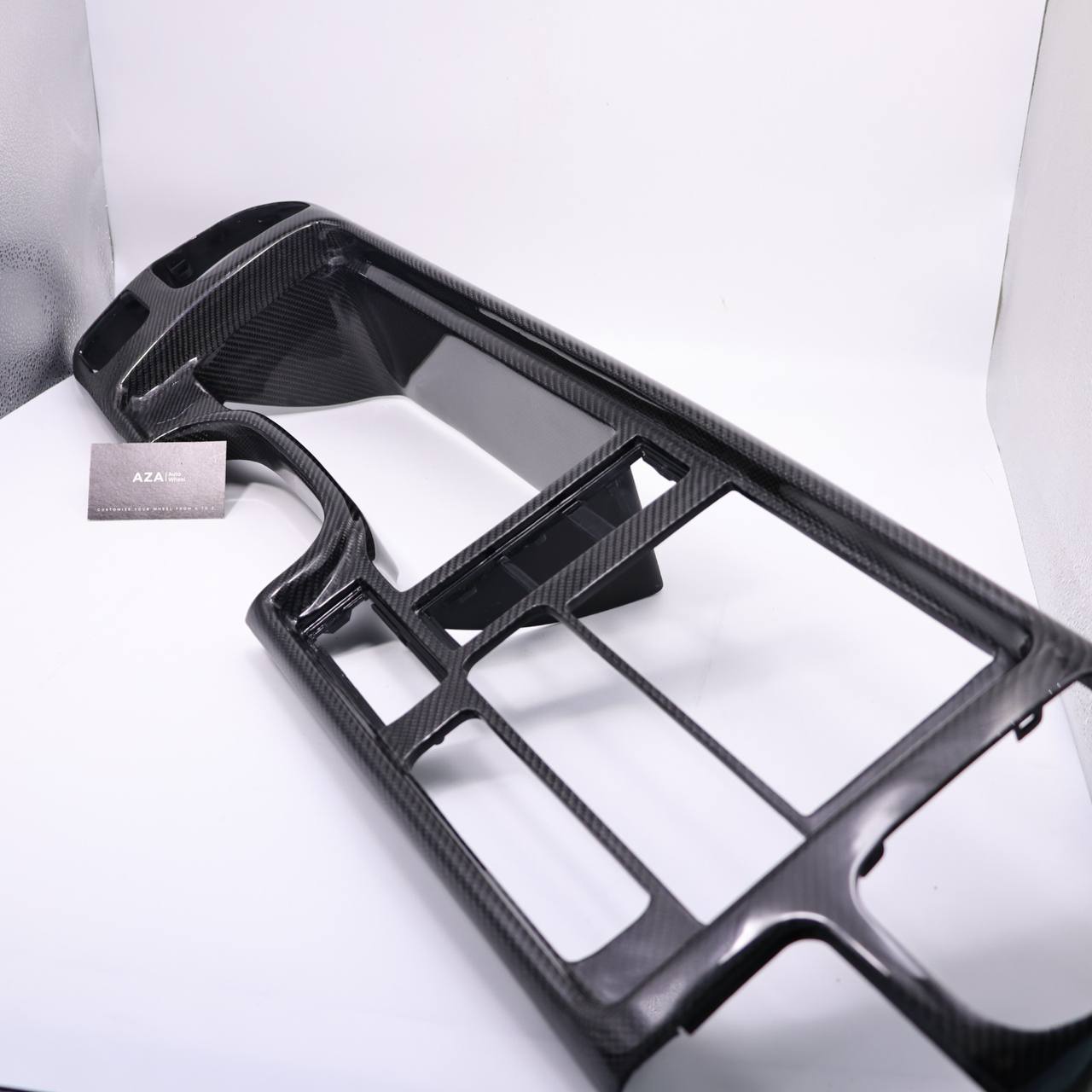 1995-1998 GMC Chevrolet Silverado Sierra Double din dash bezel Carbon Fiber