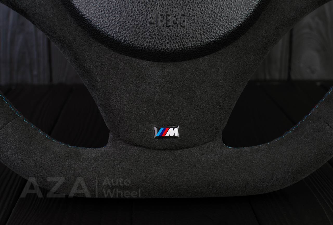 Steering wheel BMW E9X/E8X Alcantara/M color details - Image 14