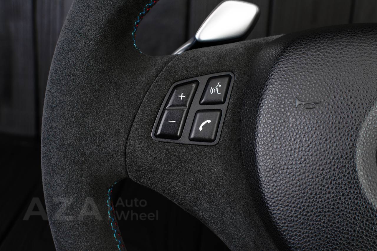Steering wheel BMW E9X/E8X Alcantara/M color details - Image 15