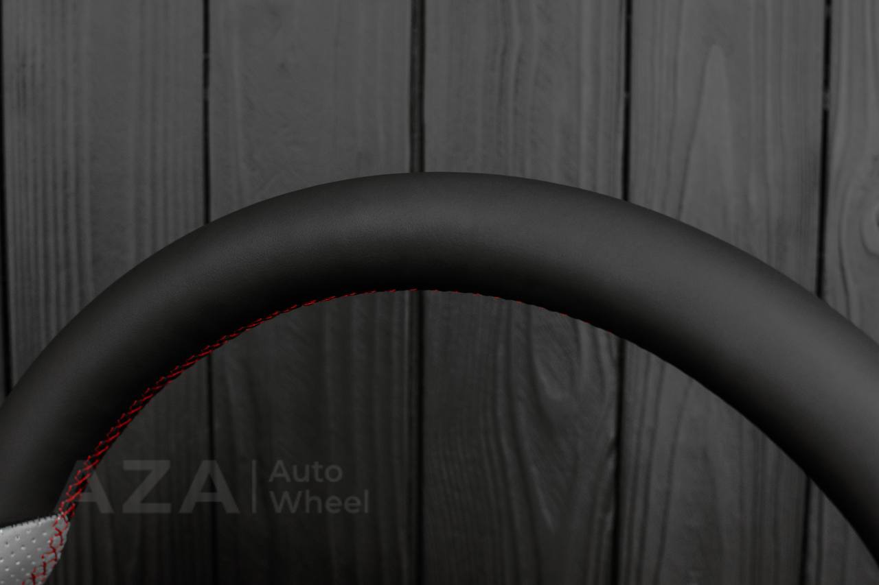 Steering wheel Ford Mustang Fox body SVO 1984-1986 Italian leather/Flat bottom - Image 13