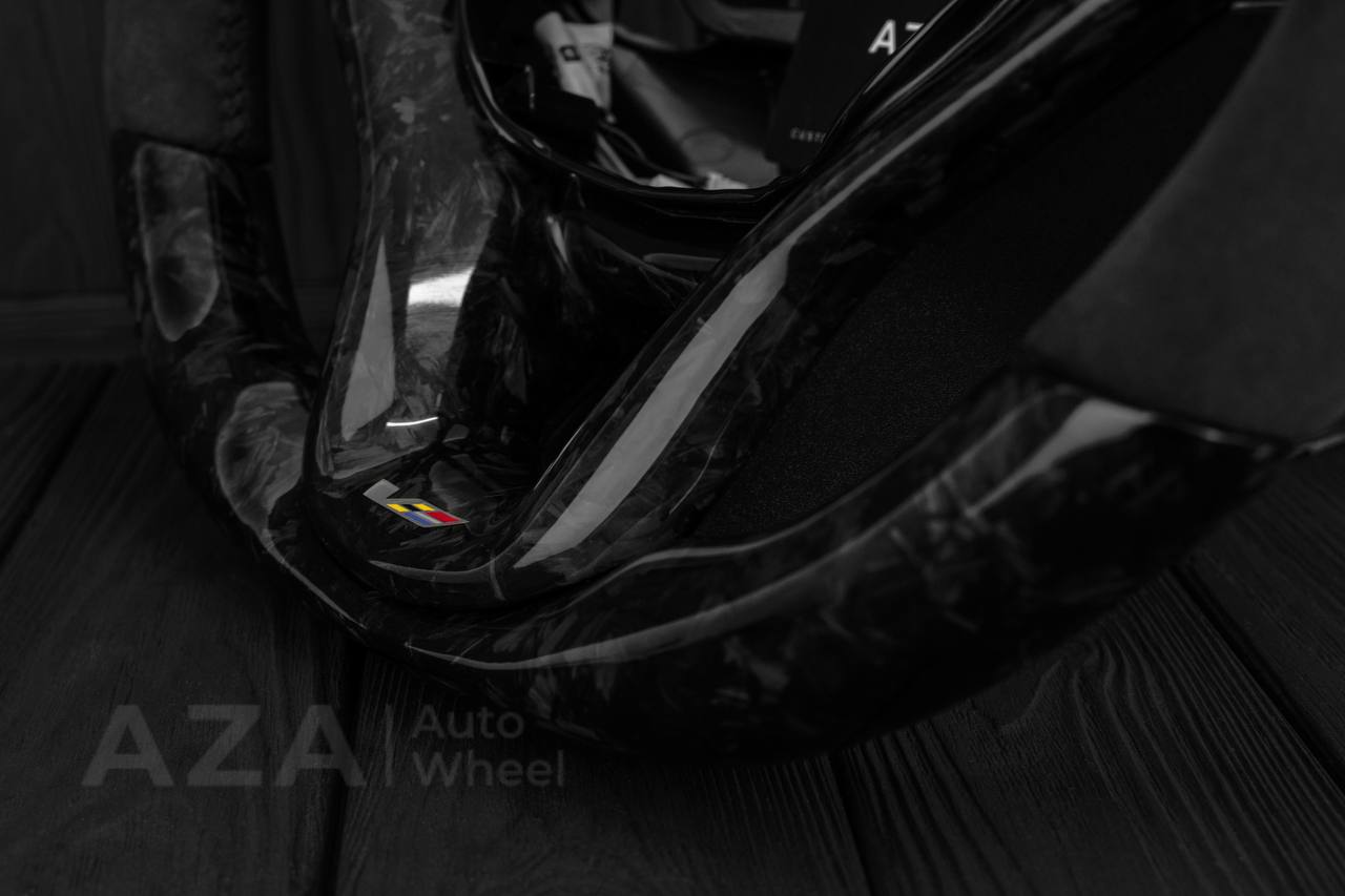Steering wheel Cadillac Escalade V 2021-2024 Heated Forged Carbon fiber/Alcantara - Image 7