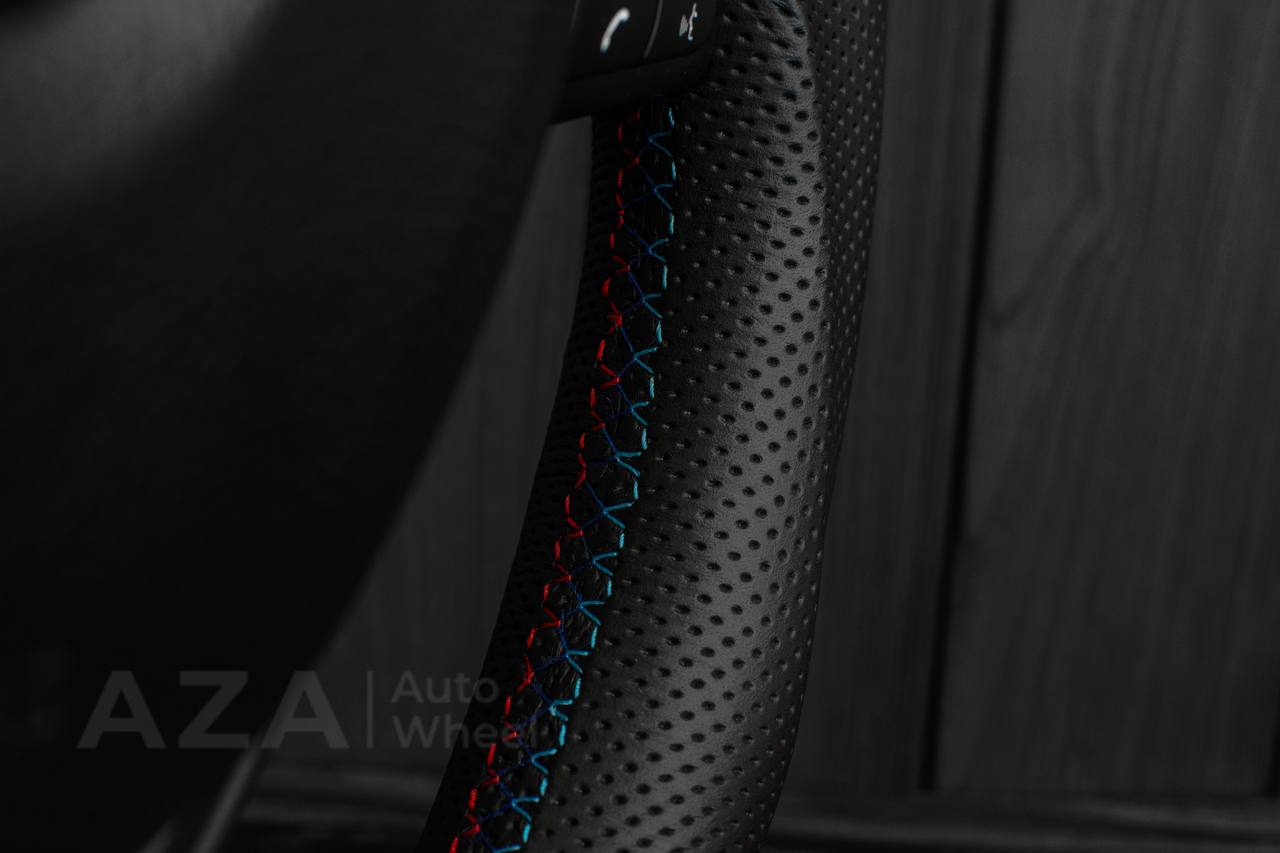 Steering wheel BMW 2011-2016 5/6/7 SERIES Carbon fiber/Genuine leather/M details (can be any color) - Image 13