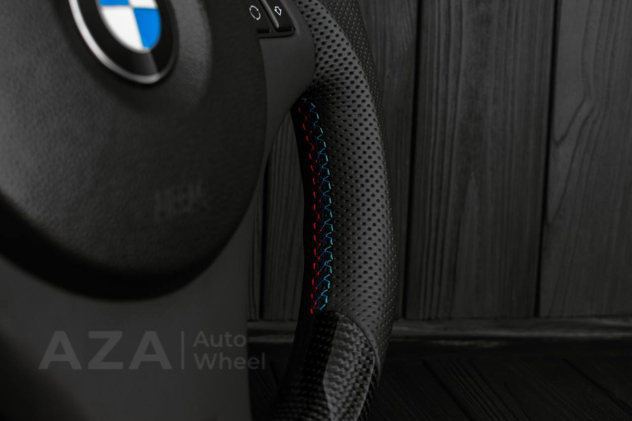 Steering wheel BMW E9X/E8X Jet style Carbon fiber/Perforated leather - Image 14