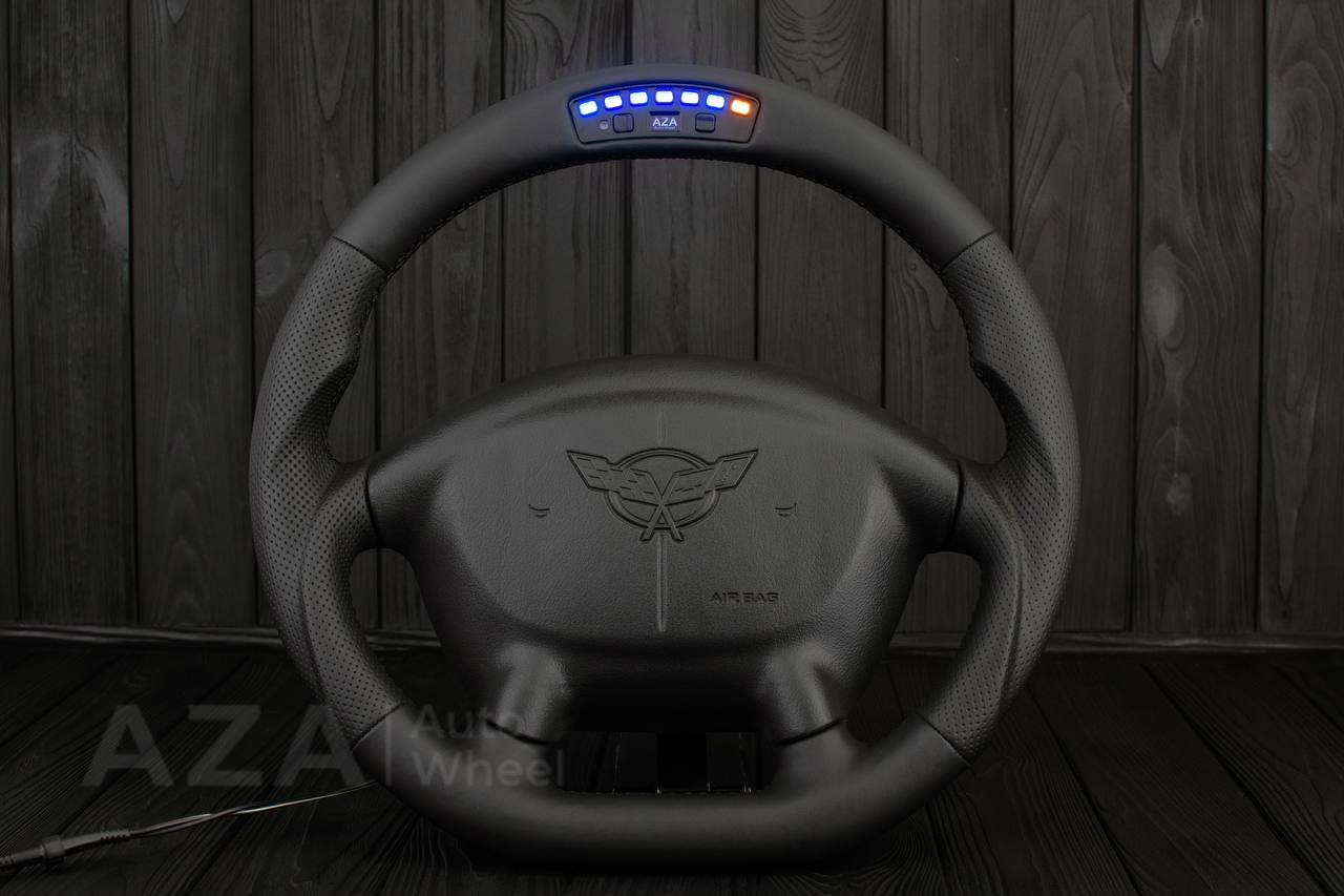Steering wheel 1997-2004 Corvette C5 Reduced diameter Napa/REV DISPLAY/Genuine leather