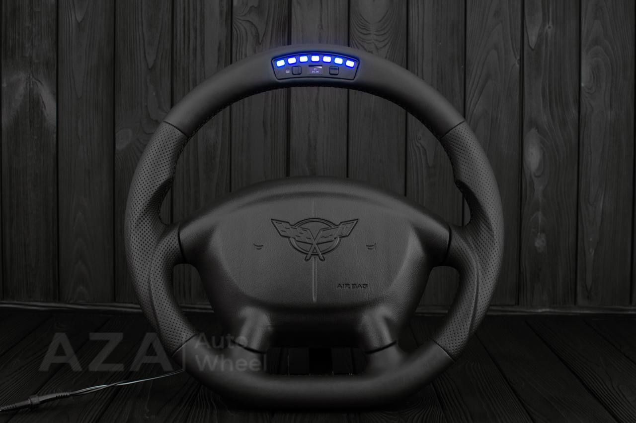 Steering wheel 1997-2004 Corvette C5 Reduced diameter Napa/REV DISPLAY/Genuine leather - Image 3
