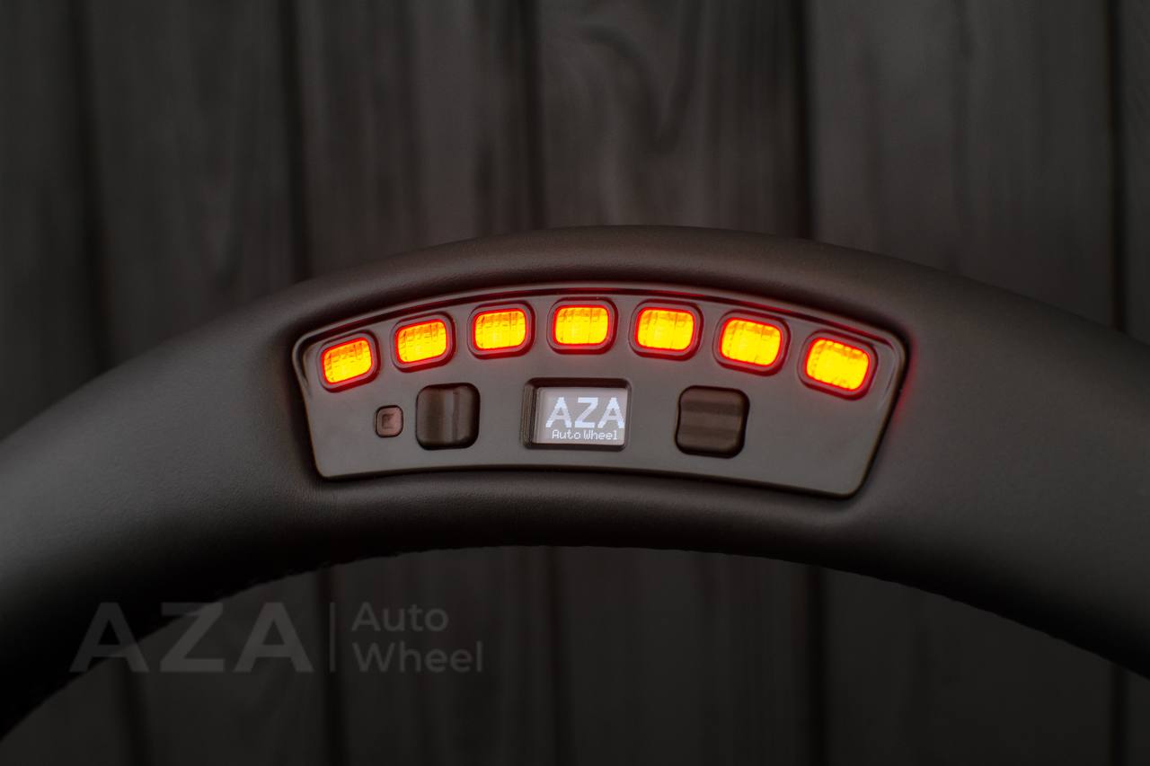 Steering wheel Ford F150/F250/F350 97-2007 Napa/Perforated leather/Rev display - Image 7