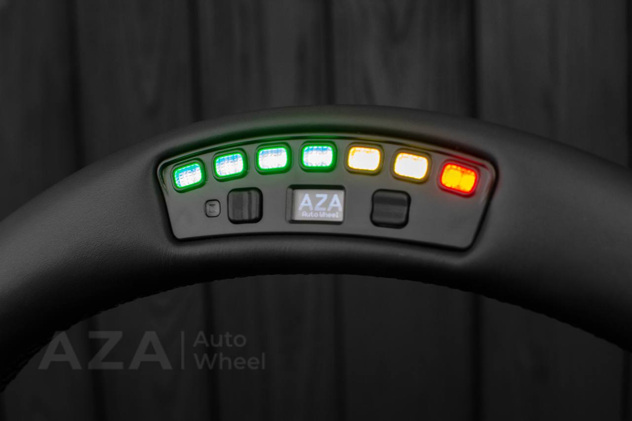 Steering Wheel Fox Body Ford Mustang GT Cobra SVT Saleen Genuine leather/REV DISPLAY - Image 6