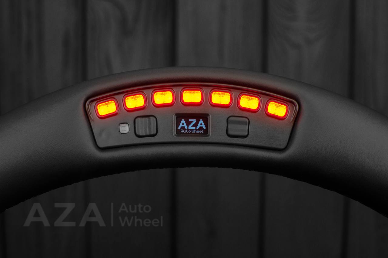 Steering Wheel Fox Body Ford Mustang GT Cobra SVT Saleen Genuine leather/REV DISPLAY - Image 7