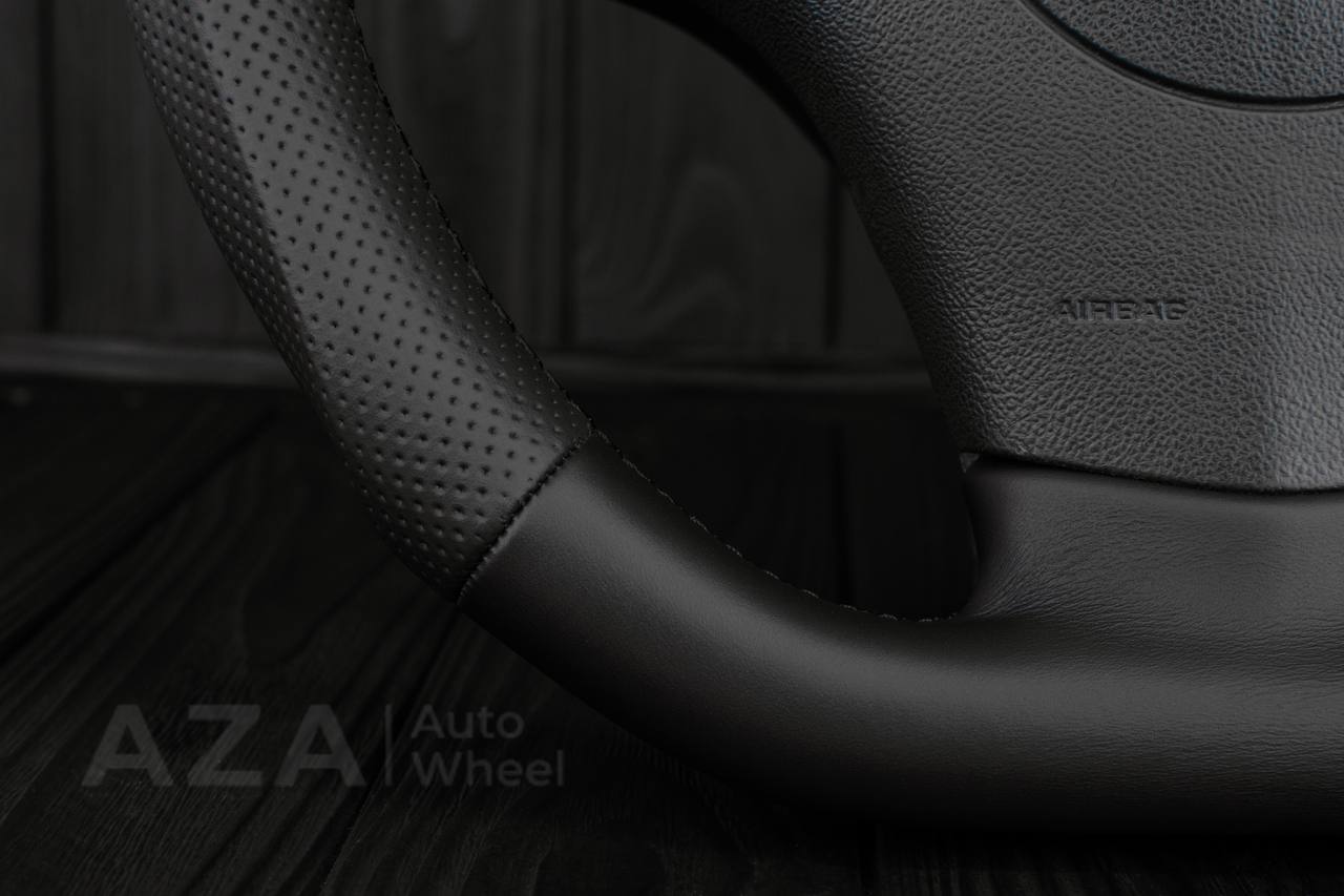 Steering wheel 2006-2011 Corvette C6 Napa/Blue stripe - Image 12