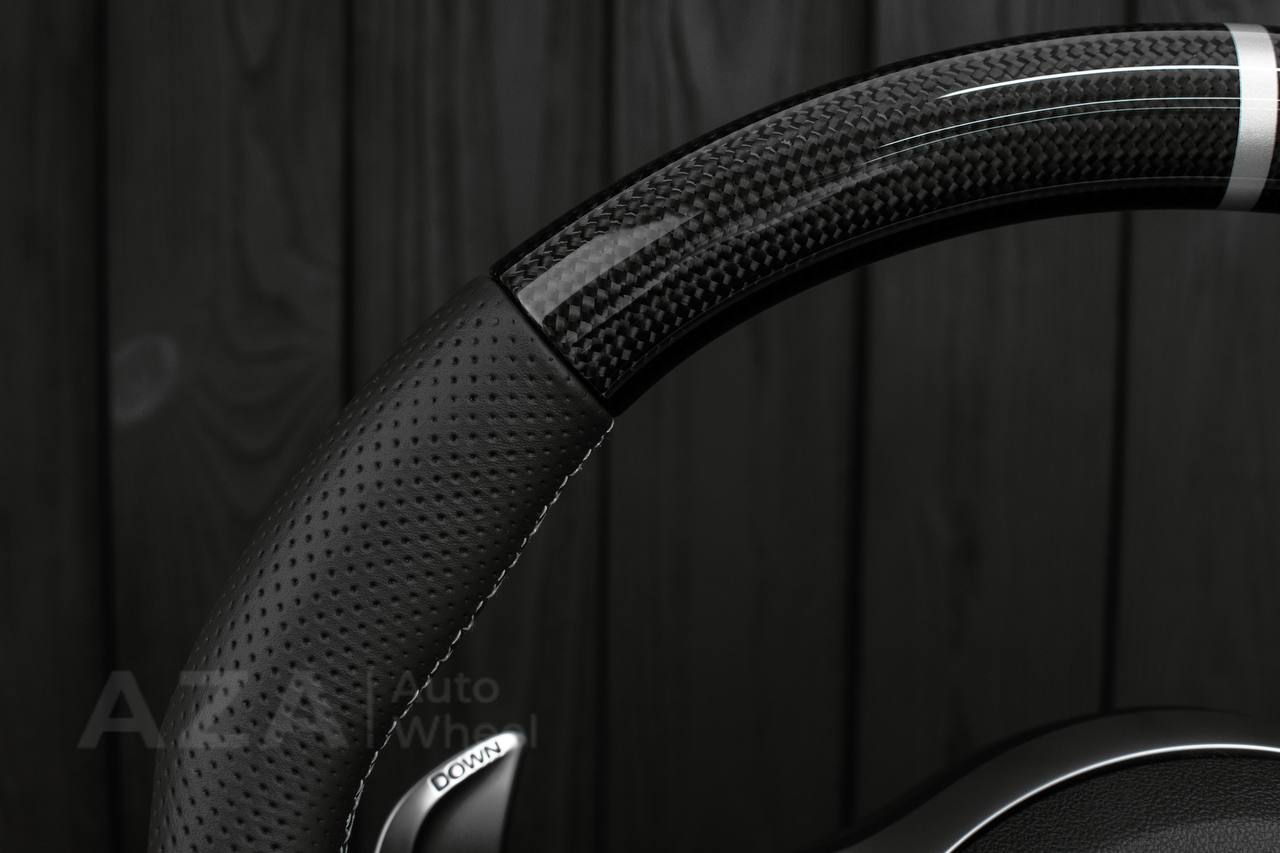 Steering wheel 19-22 Mercedes AMG Supersport W463 G-CLASS G63/W205 C63 E63 GT Carbon fiber - Image 6