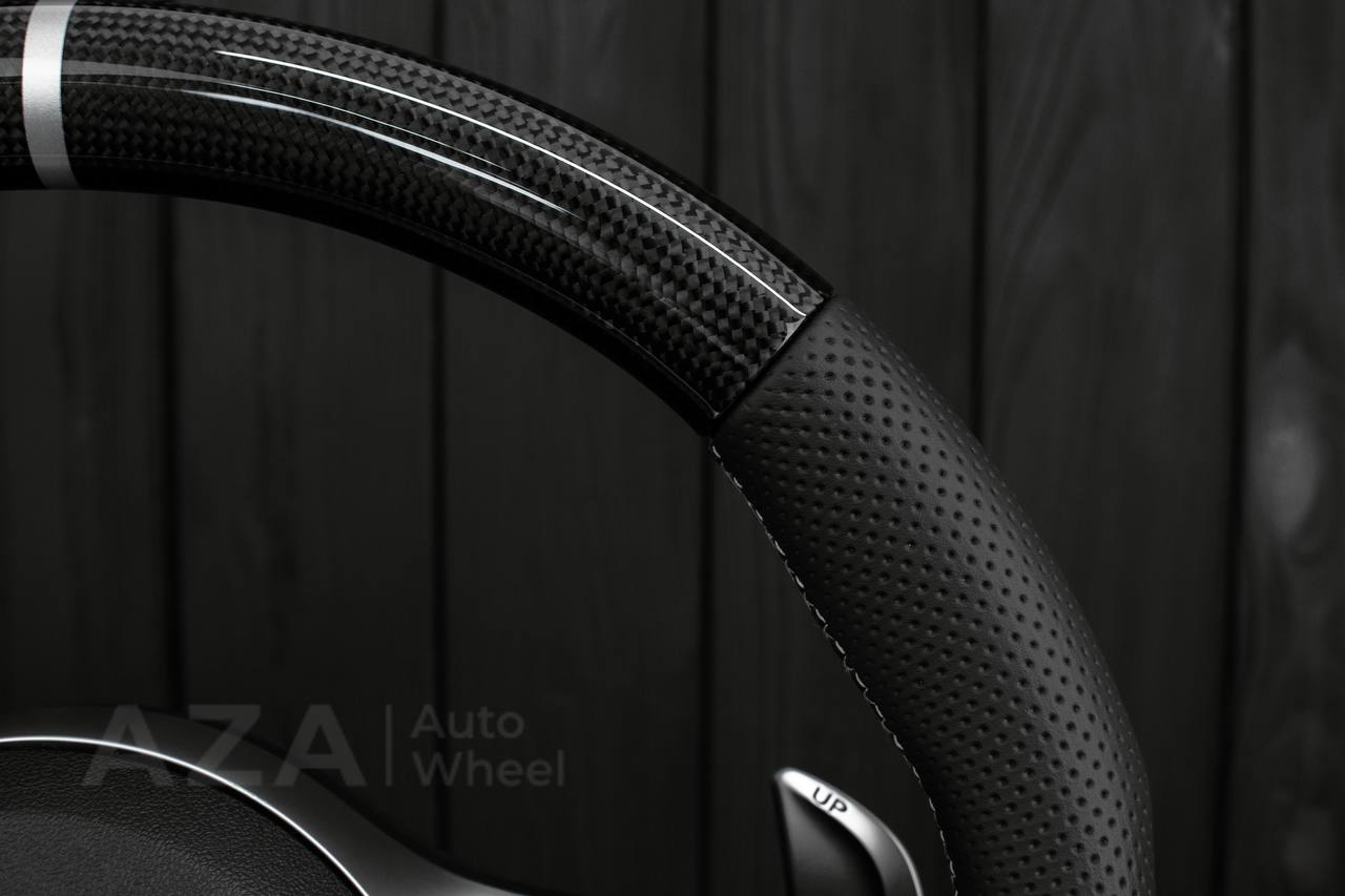 Steering wheel 19-22 Mercedes AMG Supersport W463 G-CLASS G63/W205 C63 E63 GT Carbon fiber - Image 7