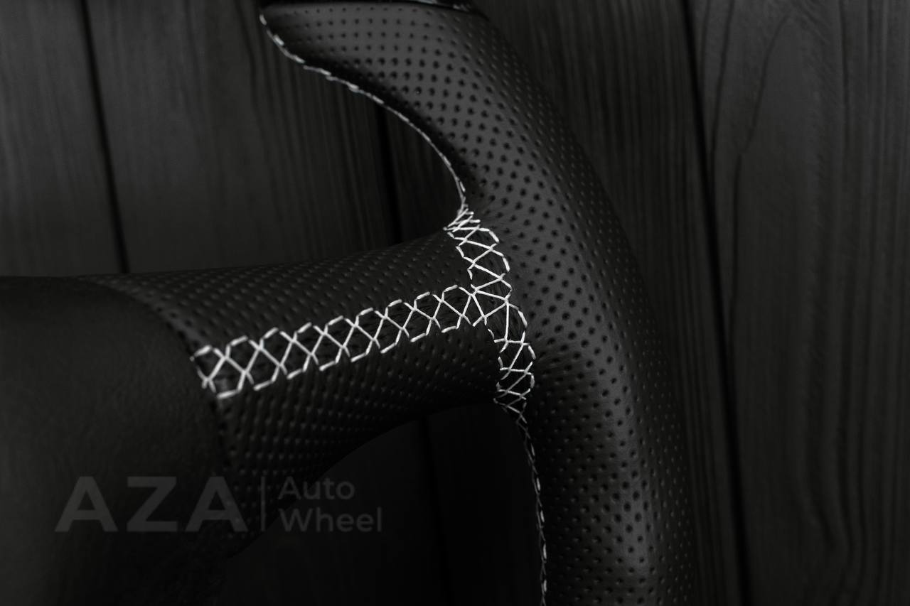 Steering wheel GM, Tahoe, Silverado, Sierra truck (1995-1997) Carbon fiber/Perforated leather (can be any color) - Image 15