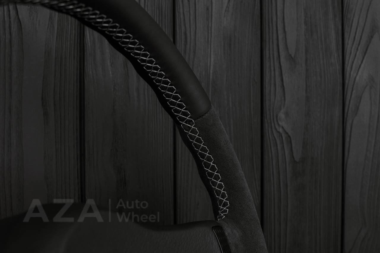 Steering wheel BMW E30 M-Tech 1 385mm converted to 370mm Napa/Alcantara - Image 10