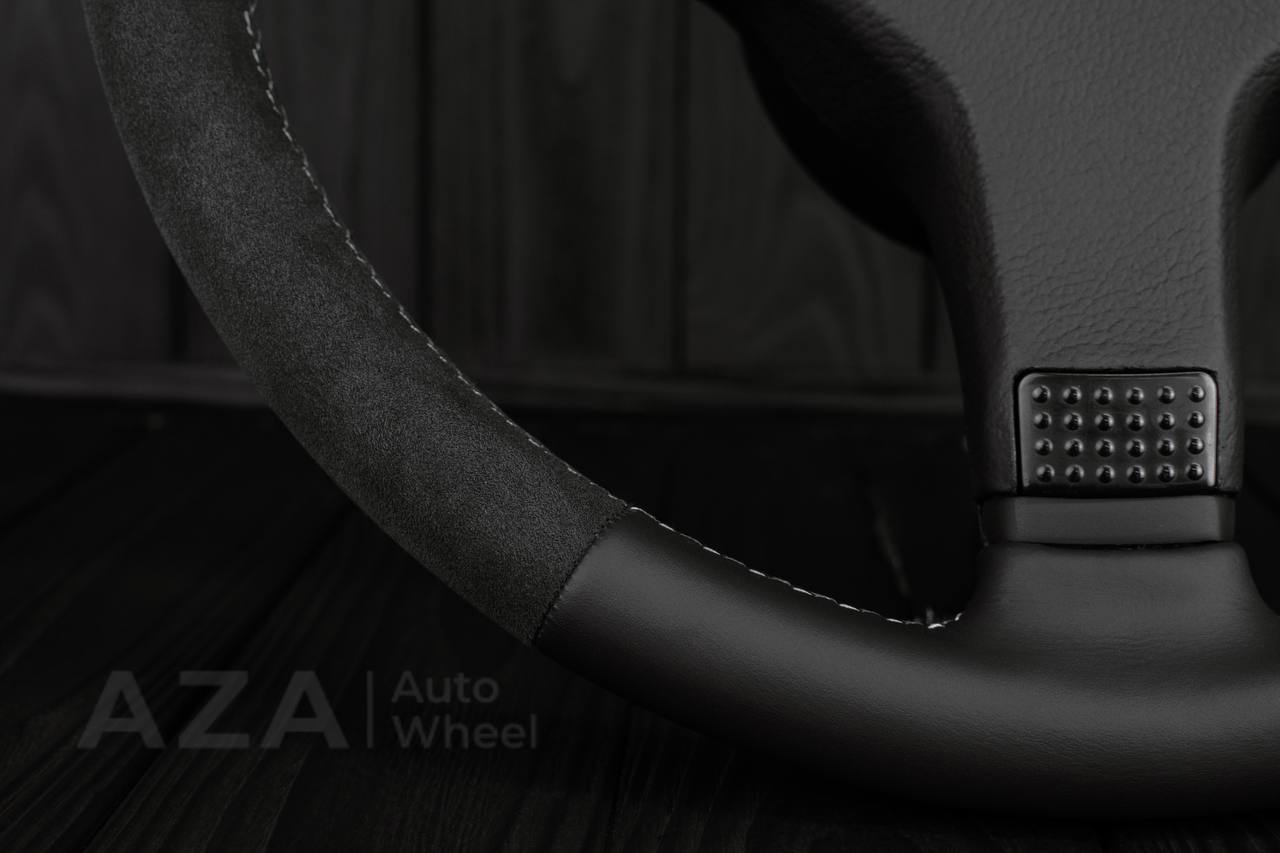 Steering wheel BMW E30 M-Tech 1 385mm converted to 370mm Napa/Alcantara - Image 14
