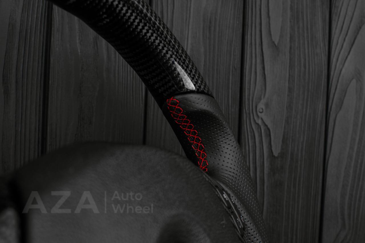 Steering Wheel BMW E9X BMW 328i 325i 330i 335i Comfort/Base Napa Leather/Carbon fiber - Image 14