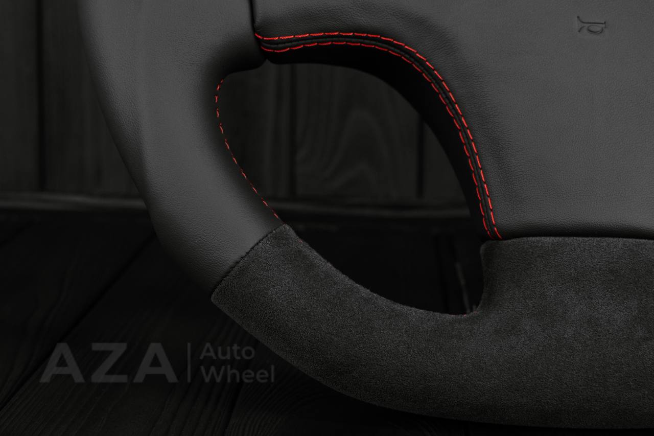 Steering wheel Nissan 300zx z32 1990-1996 Napa/Alcantara/Red details (can be any color) - Image 9
