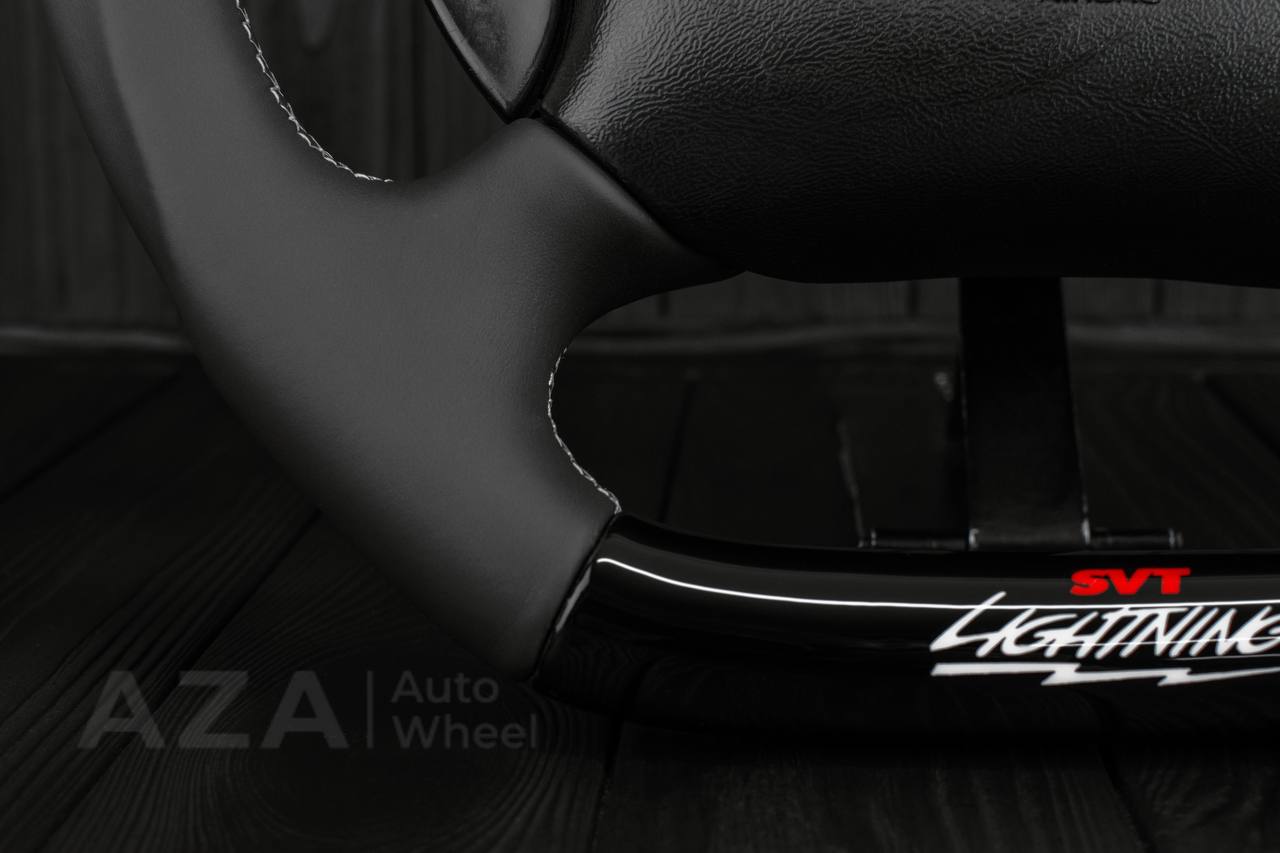 Steering wheel Ford Lightning/Ranger/Explorer 99-2004 Piano Black/Napa leather - Image 12
