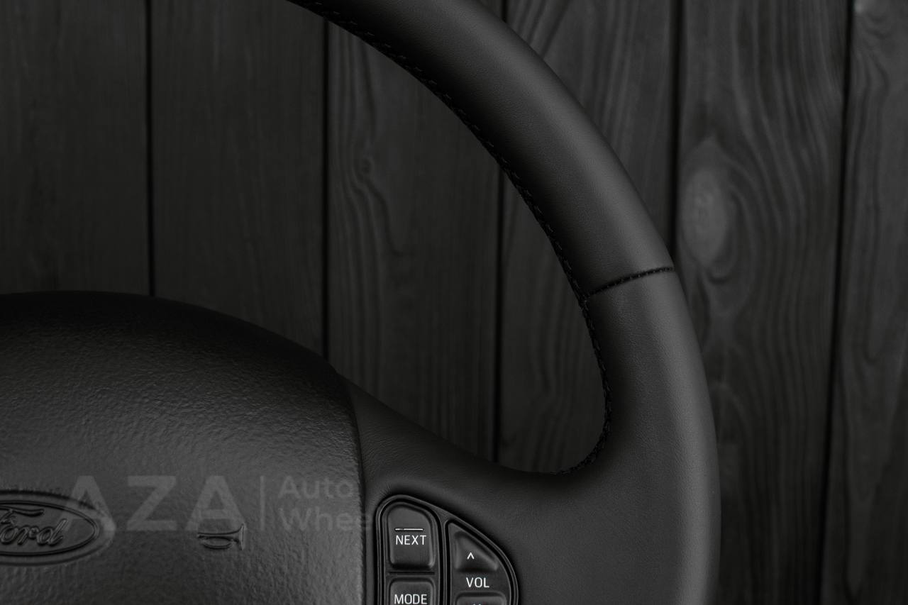 Steering wheel Ford F150/F250/F350 97-2007 Excursion Napa Italian leather - Image 7
